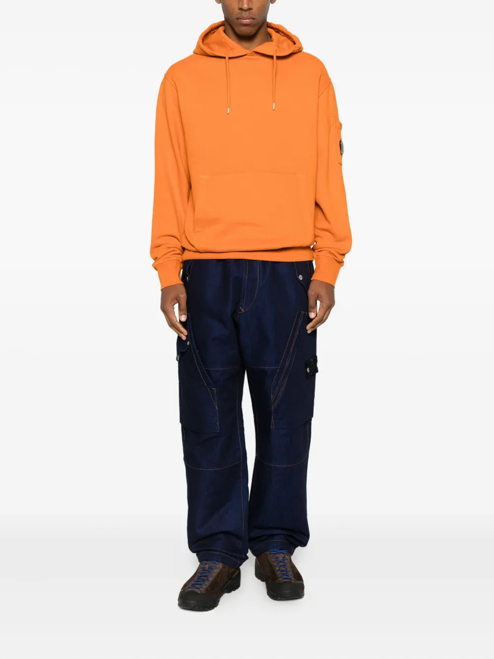 Stone Island Broek met klepzakken - Blauw