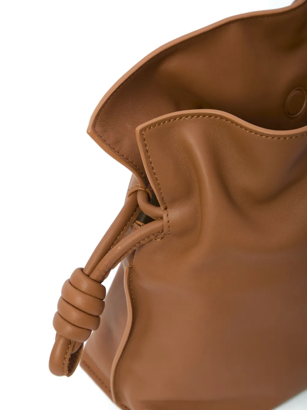 LOEWE Flamenco medium clutch Bruin