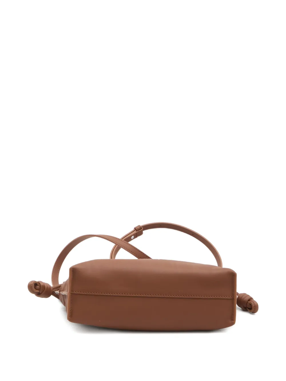 Loewe Mini Crossbody Bag Featuring Knotted Design In Brown
