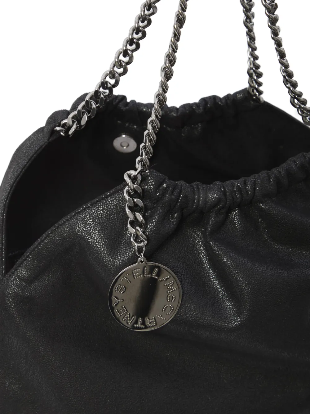 Stella McCartney Falabella bag with drawstring Zwart