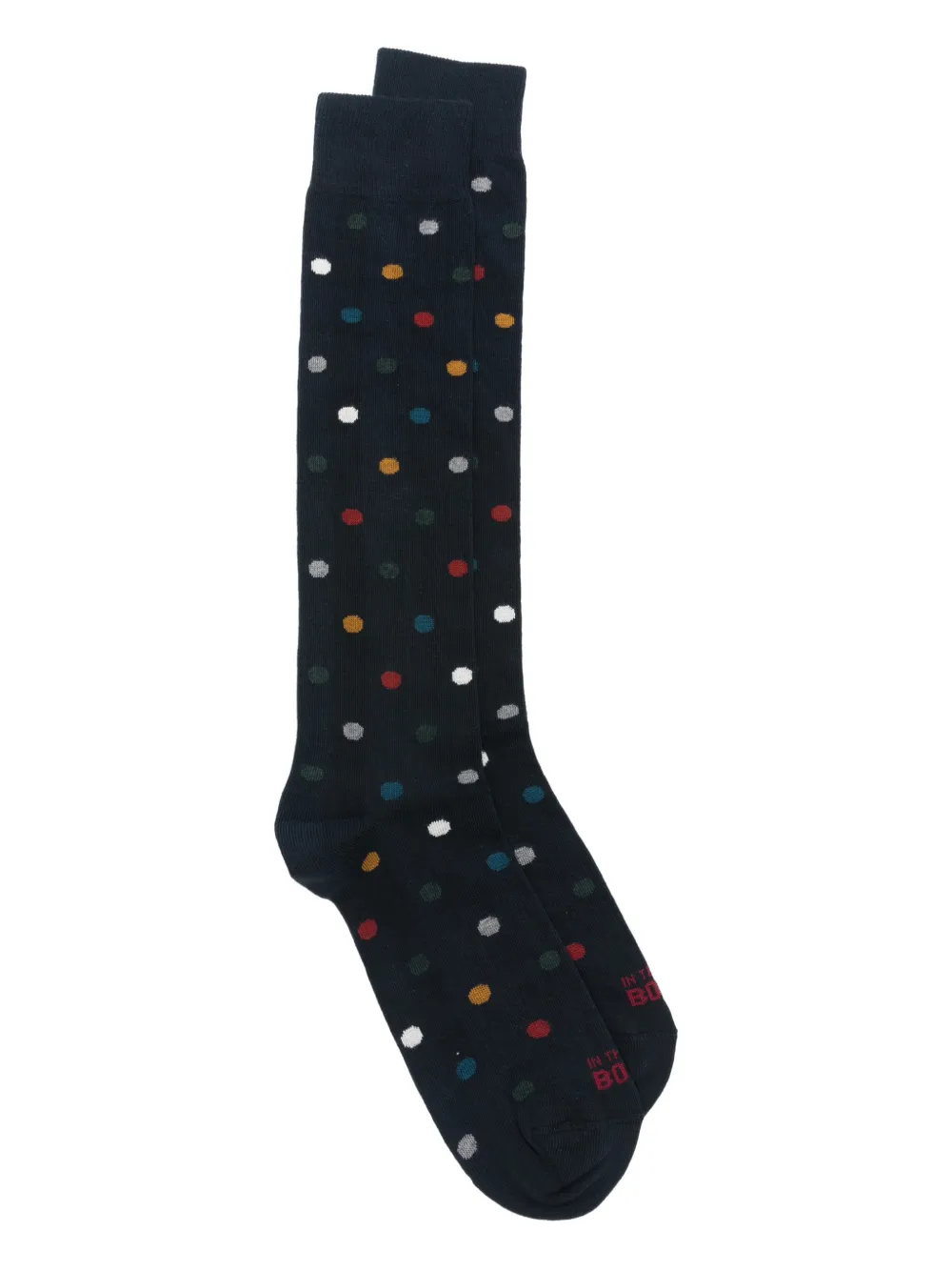 In The Box polka dot socks | bleu | Image 1