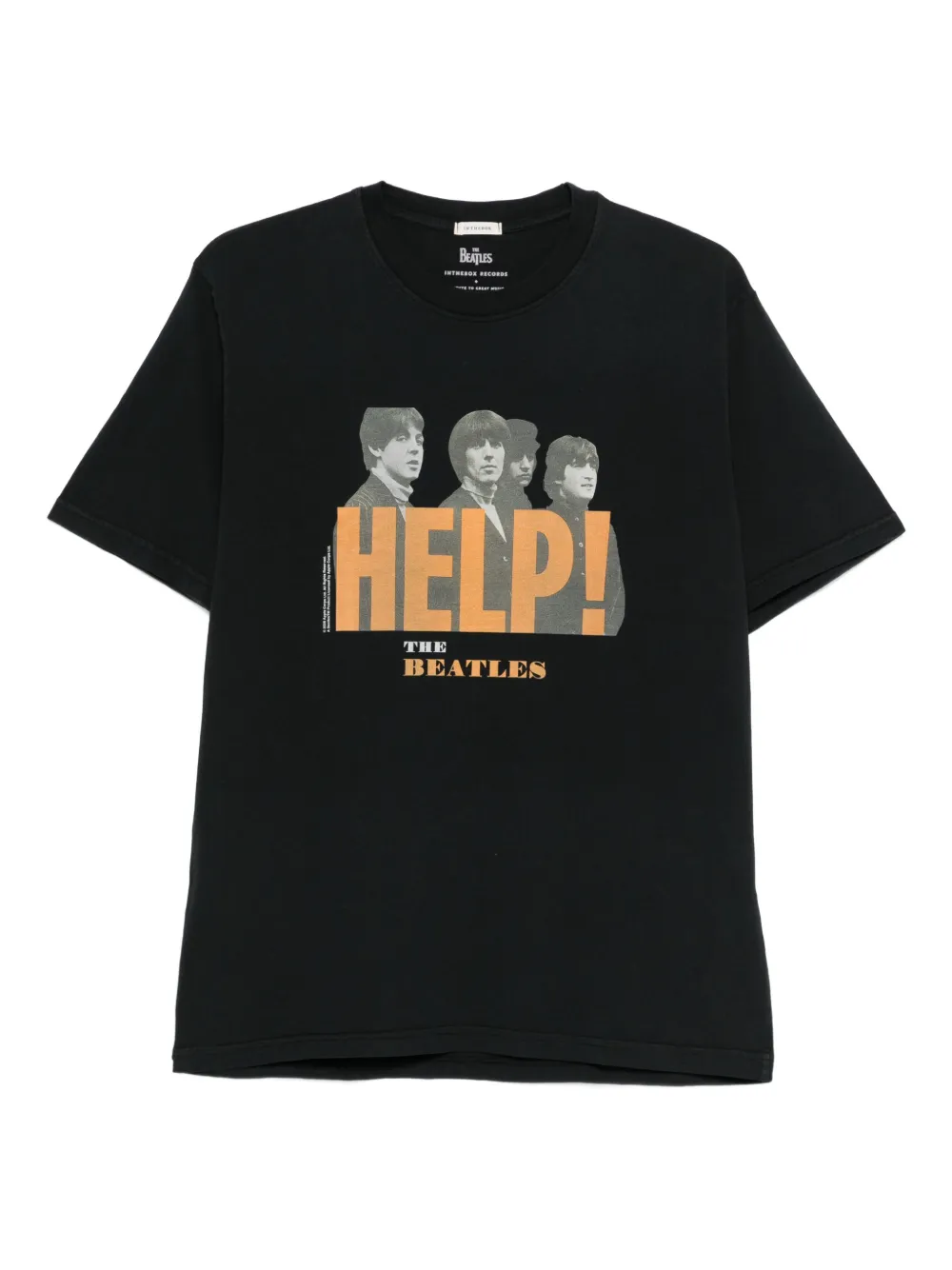 In The Box camiseta Beatles Help | negro | Image 1