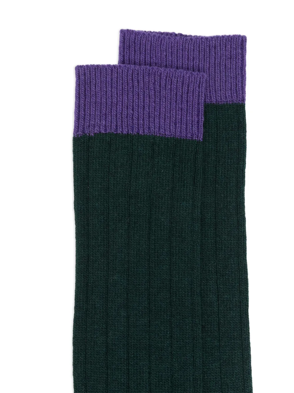 In The Box ribbed colour-block socks | Image 2