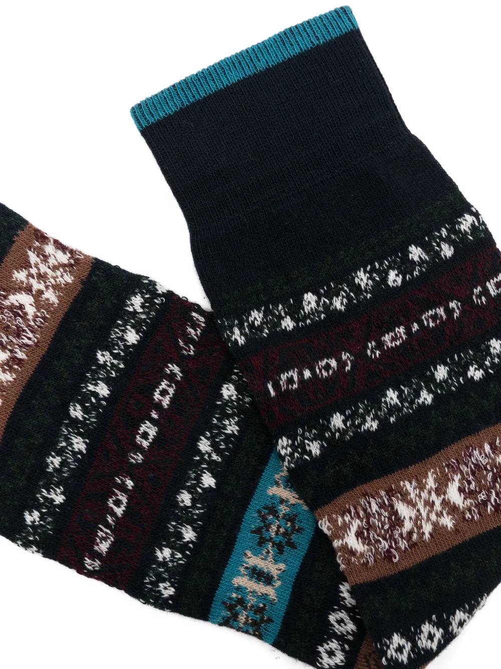  In The Box Patterned Socks - Blue 
