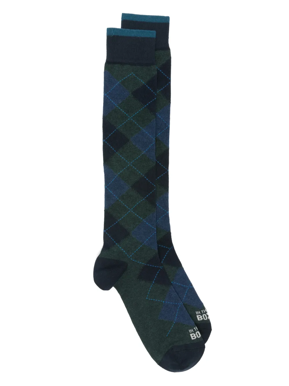 In The Box Argyle Socks | bleu | Image 1