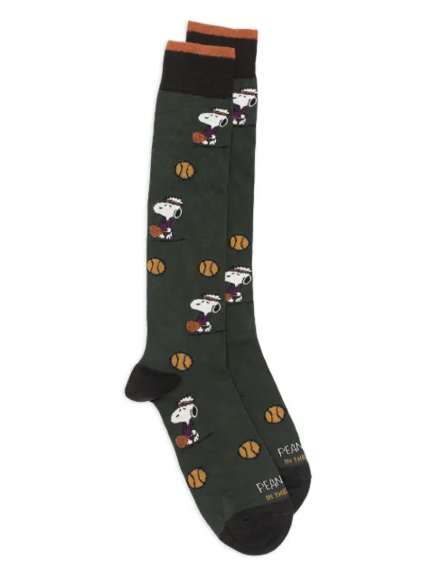 In The Box x Peanuts cartoon graphic socks