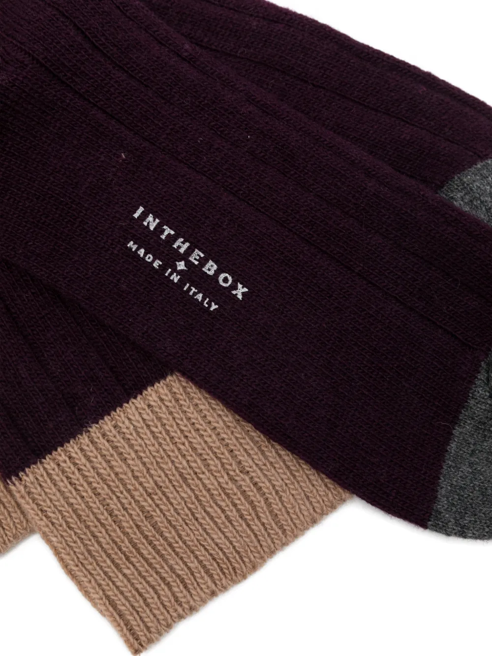 In The Box two-tone socks | Image 2