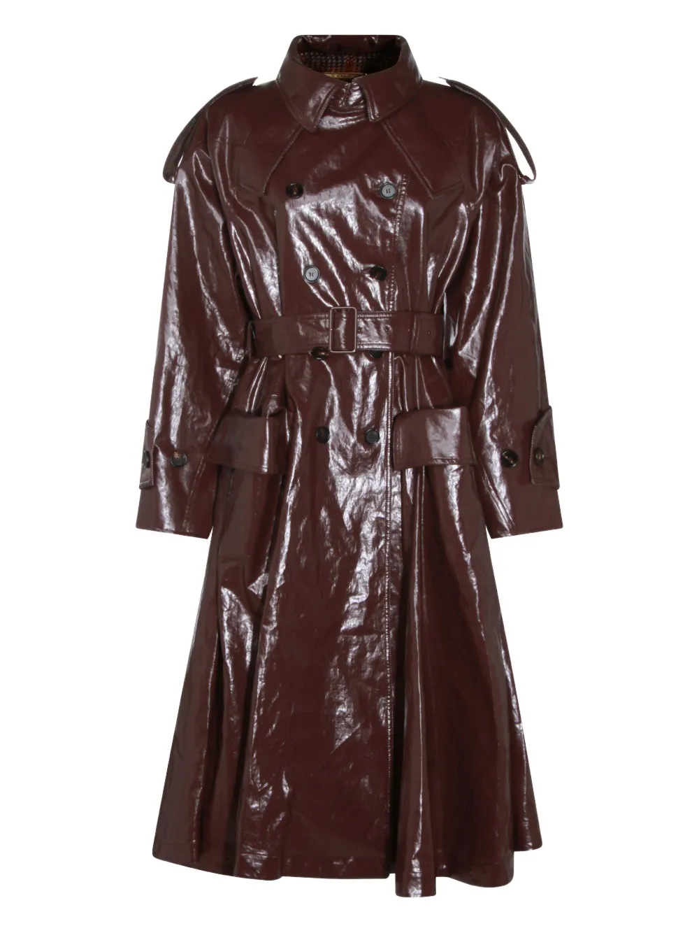 Chloé belted buttoned coat | Purple | Image 1