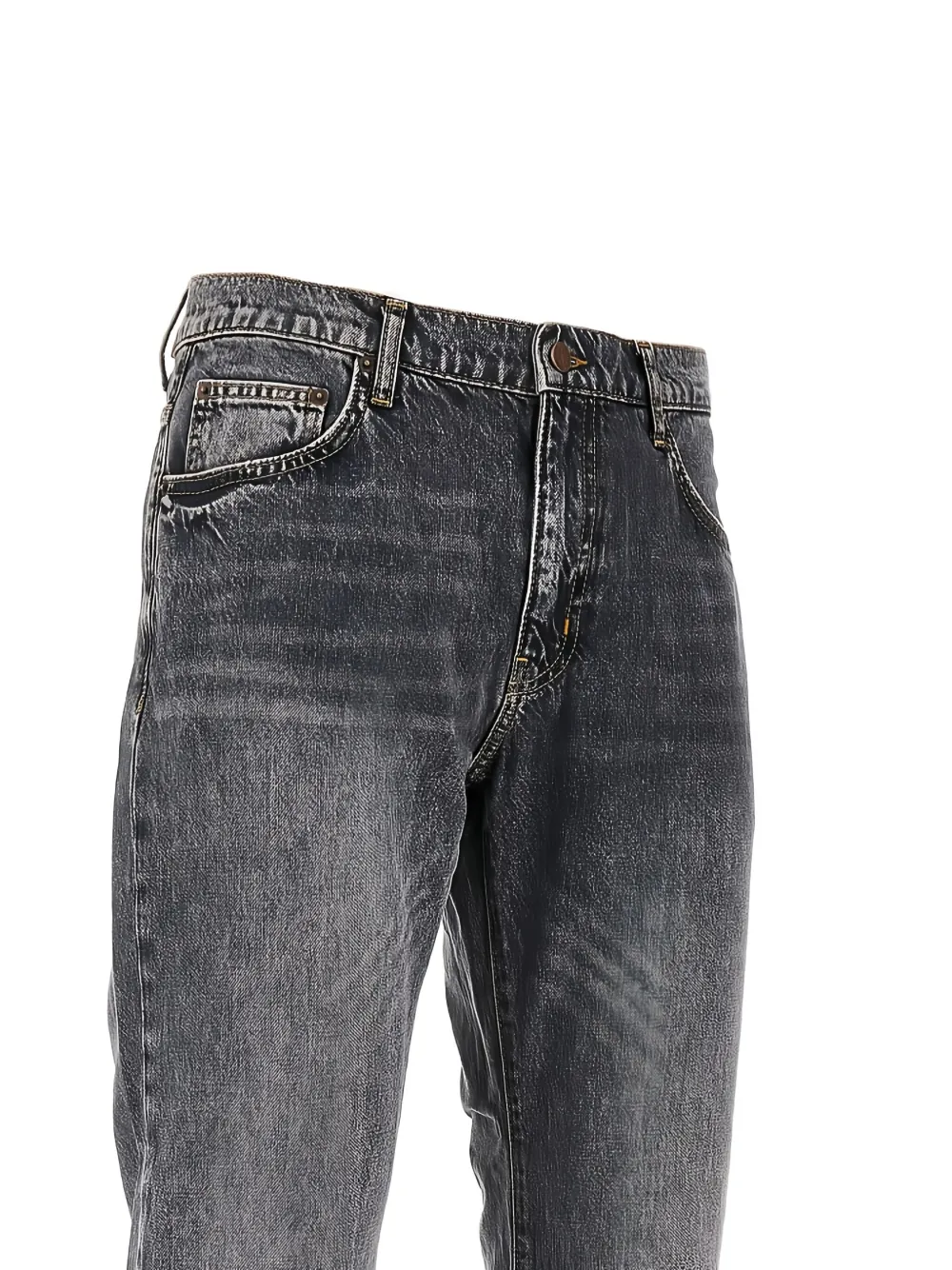Woodbird five-pocket jeans - Grijs