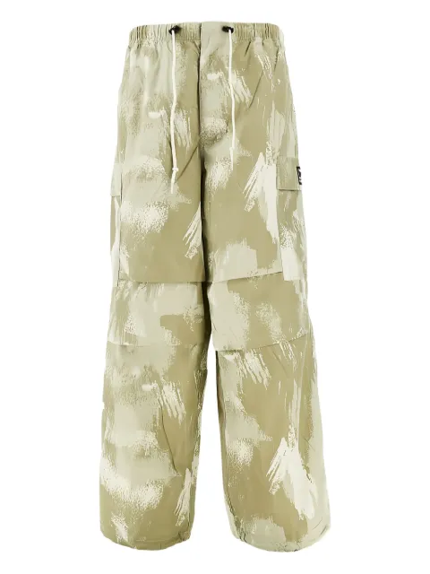 Obey brushed-design cargo pants