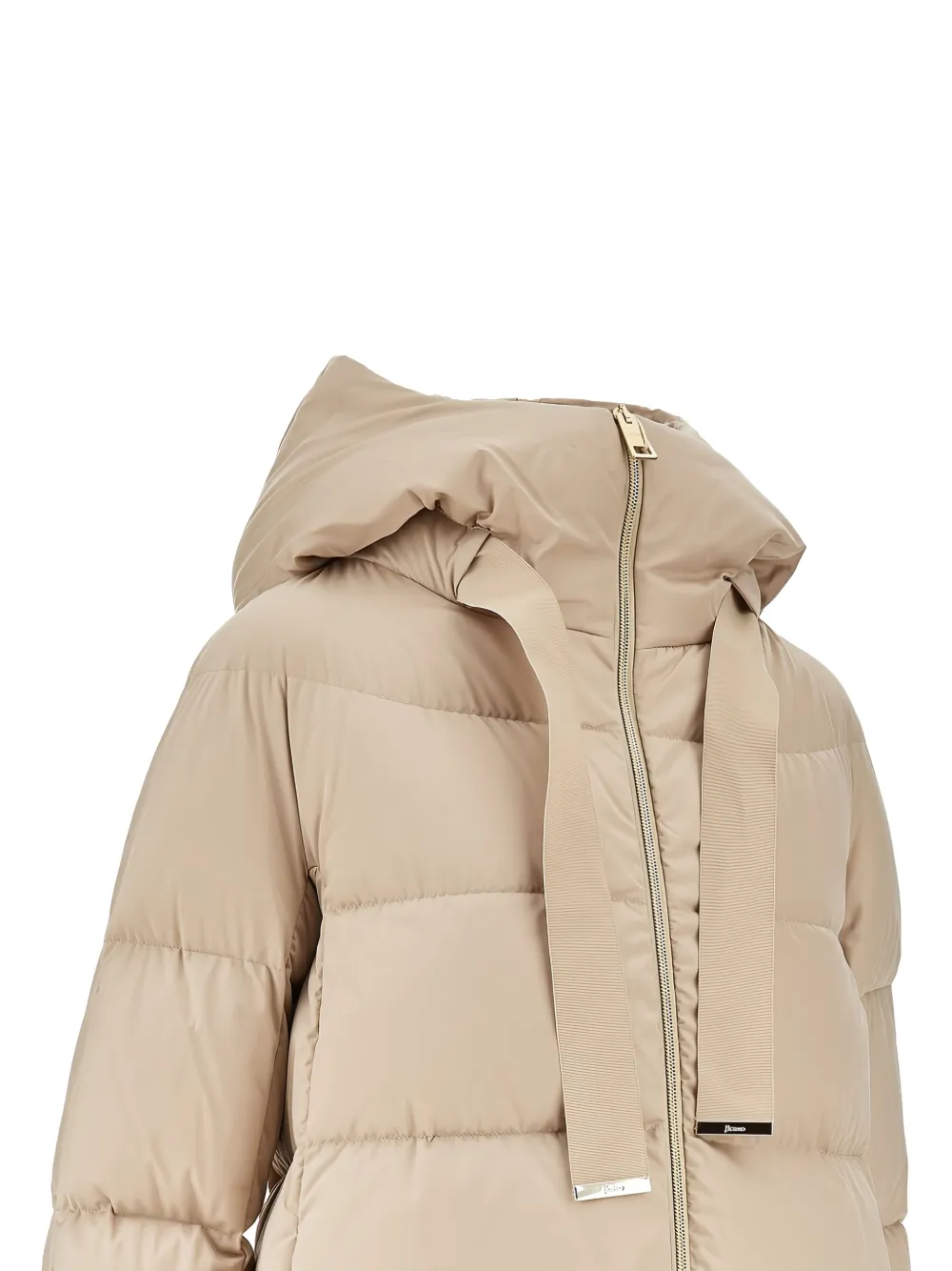 Herno A-Shape satin coat | Parka Coats | Image 2
