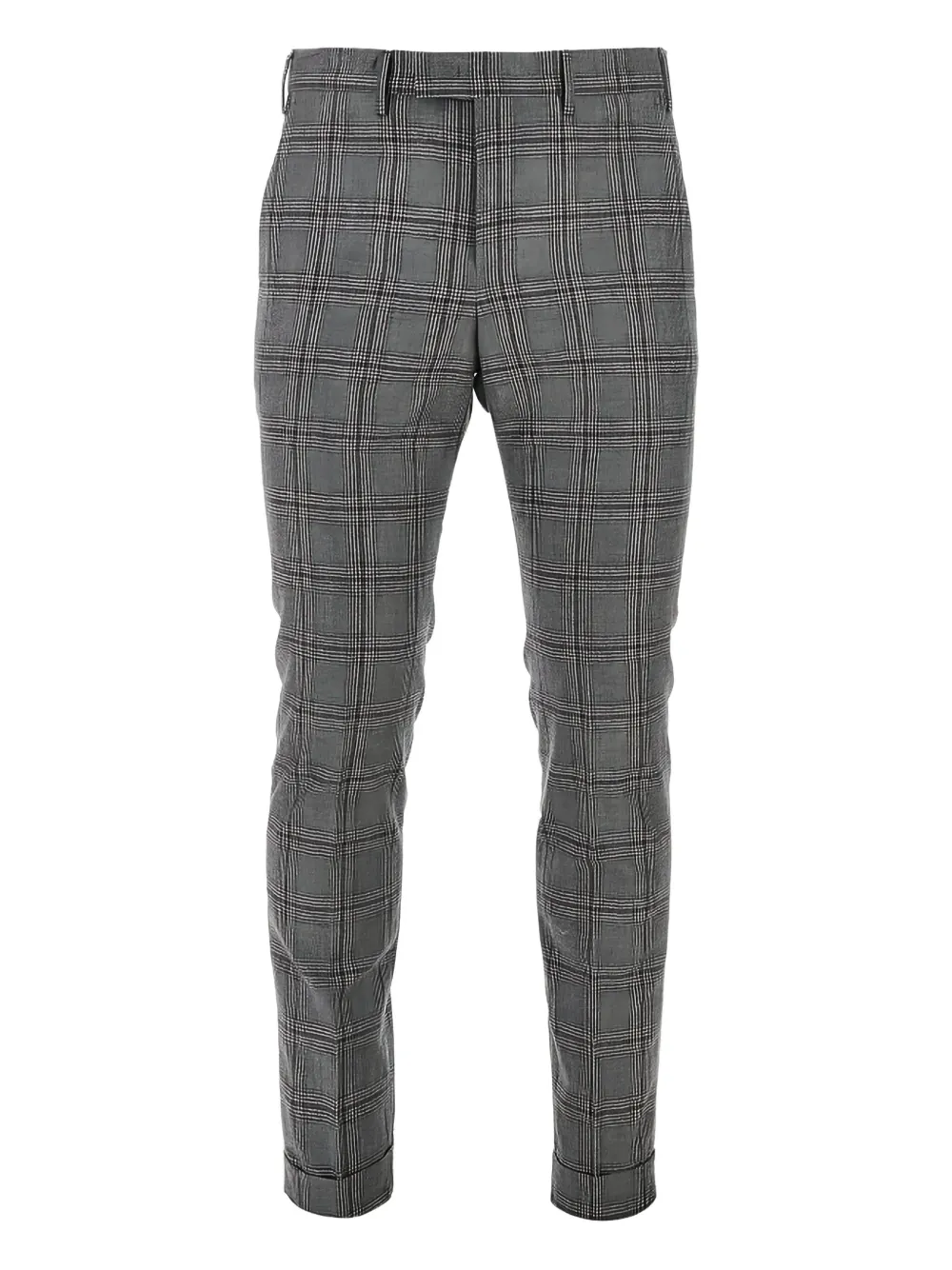 PT Torino checked trousers | Grey | Image 1