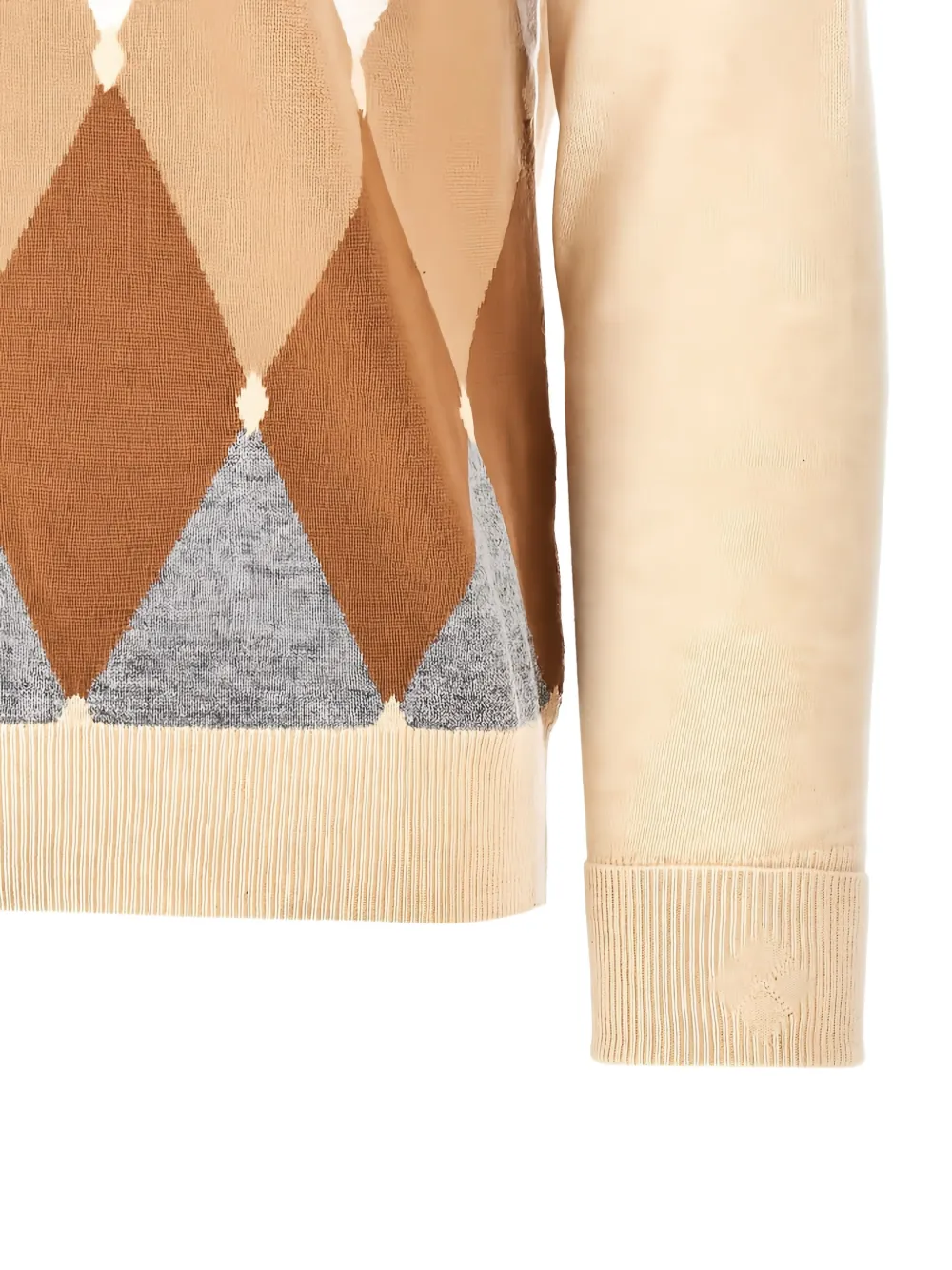 Ballantyne argyle-pattern V-neck sweater | Knitted Sweaters | Image 2