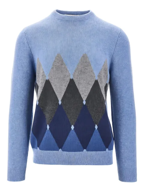 Ballantyne argyle-pattern sweater