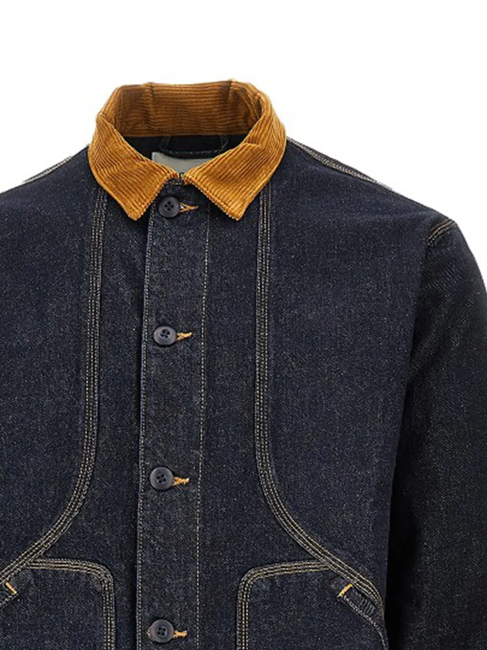Foret Berry corduroy-collar overshirt | Shirt Jackets | Image 2