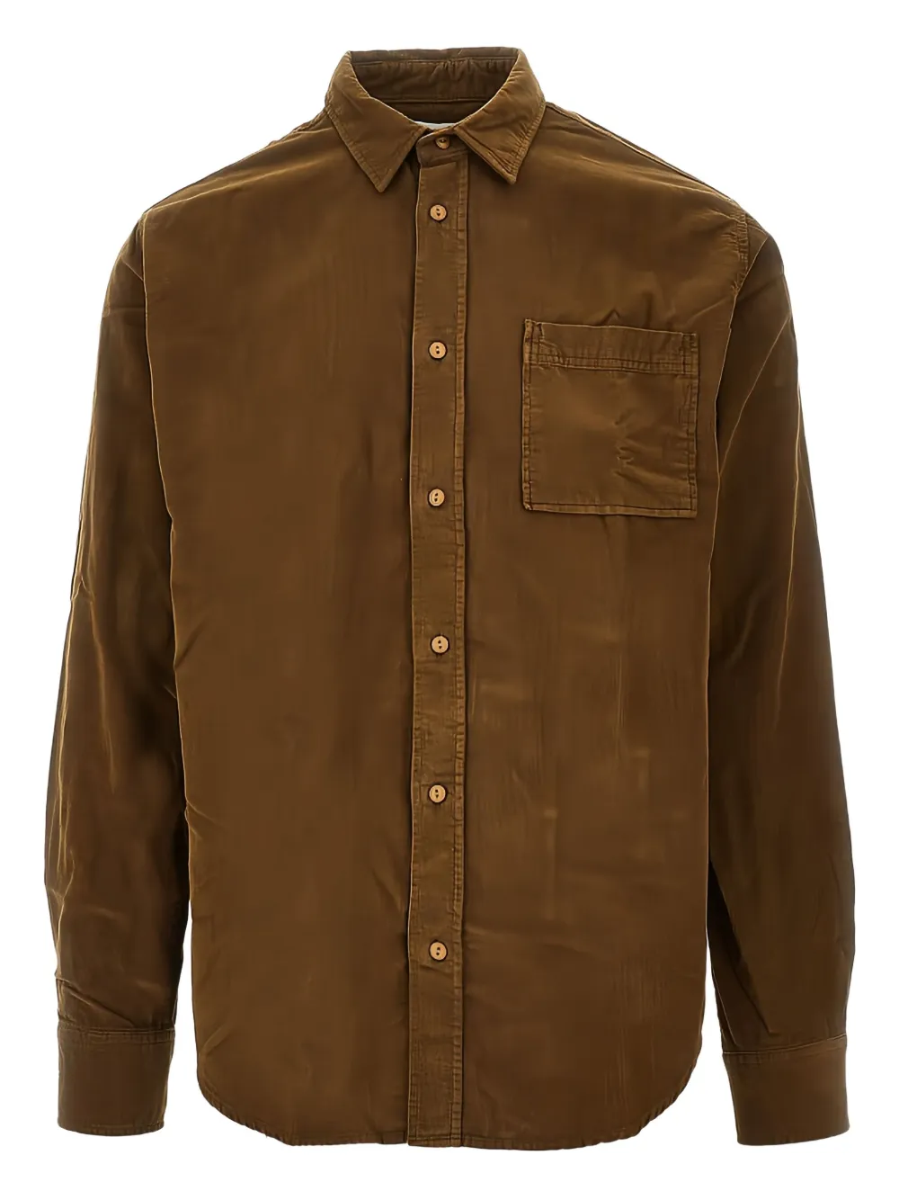 Foret River Hemd aus Cord mit Tasche | Braun | Image 1
