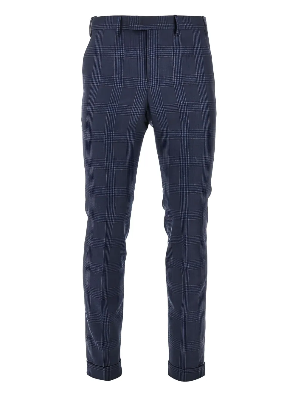 PT Torino check-pattern trousers | Blue | Image 1