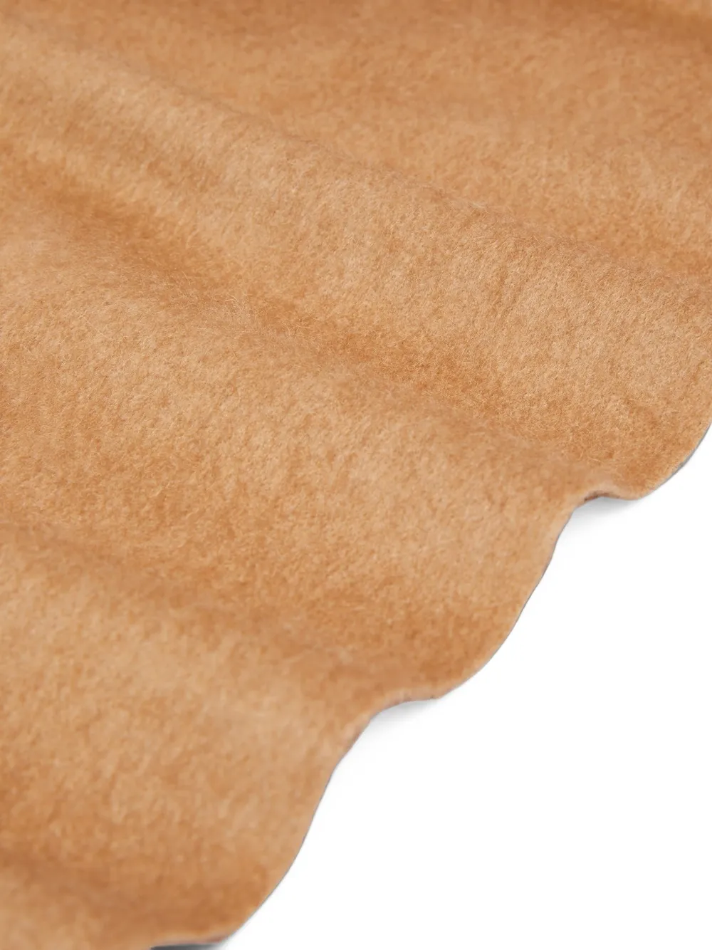 Max Mara Sjaal met franje Beige