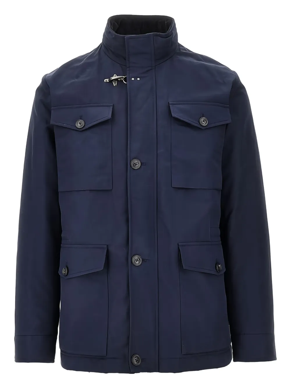 Fay buttoned field jacket | Blue | Image 1
