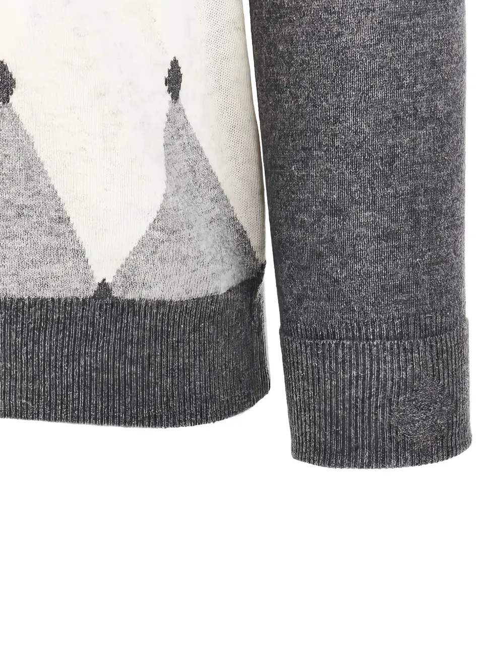 Ballantyne argyle-pattern V-neck pullover | Knitted Sweaters | Image 2