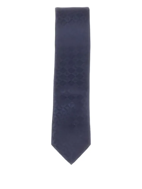 Emporio Armani geometric-patterned tie