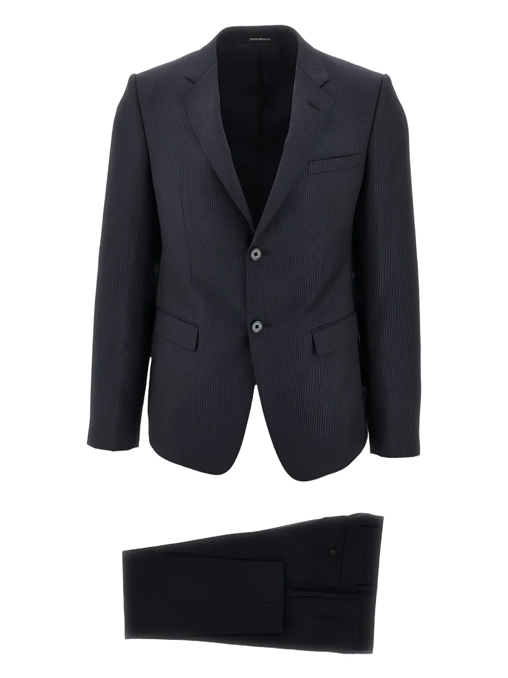 Emporio Armani striped-pattern suit | Blue | Image 1