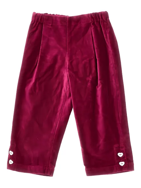 Konges Sløjd buttoned pleated trousers