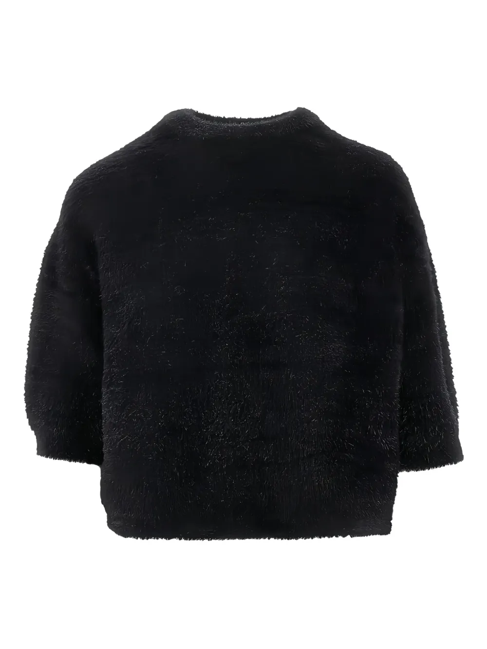 Emporio Armani lurex-detail sweater - Nero