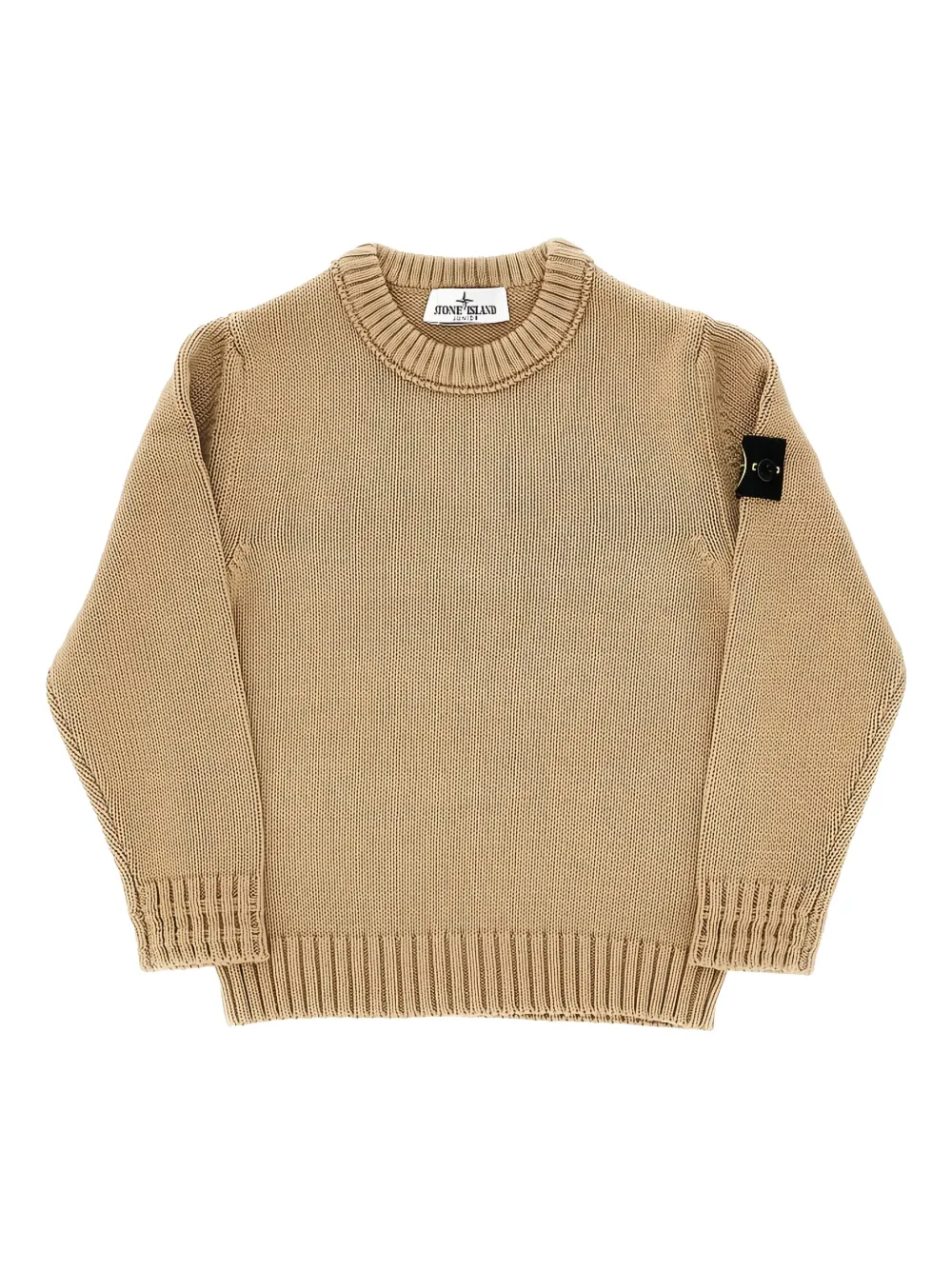 Stone Island Junior ribbed sweater | Neutrals | Image 1