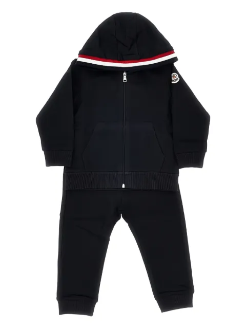 Moncler hooded tracksuit set 