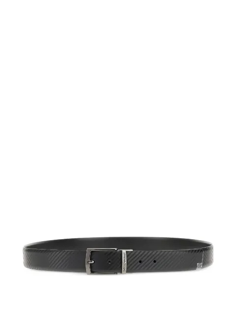 Emporio Armani reversible textured belt