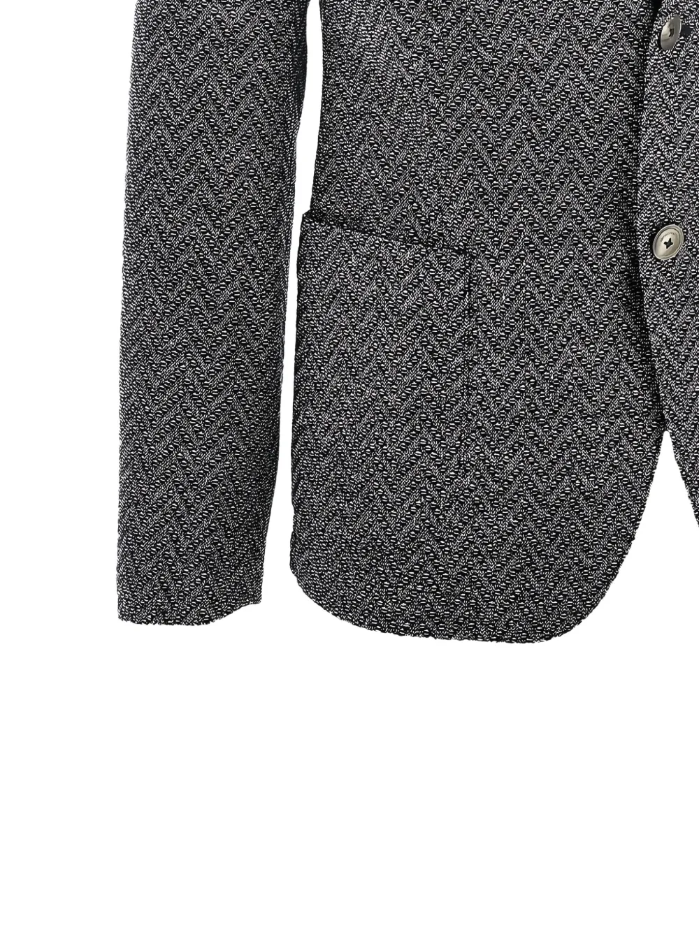 Emporio Armani Blazer chevron com abotoamento simples | Blazer | Image 2