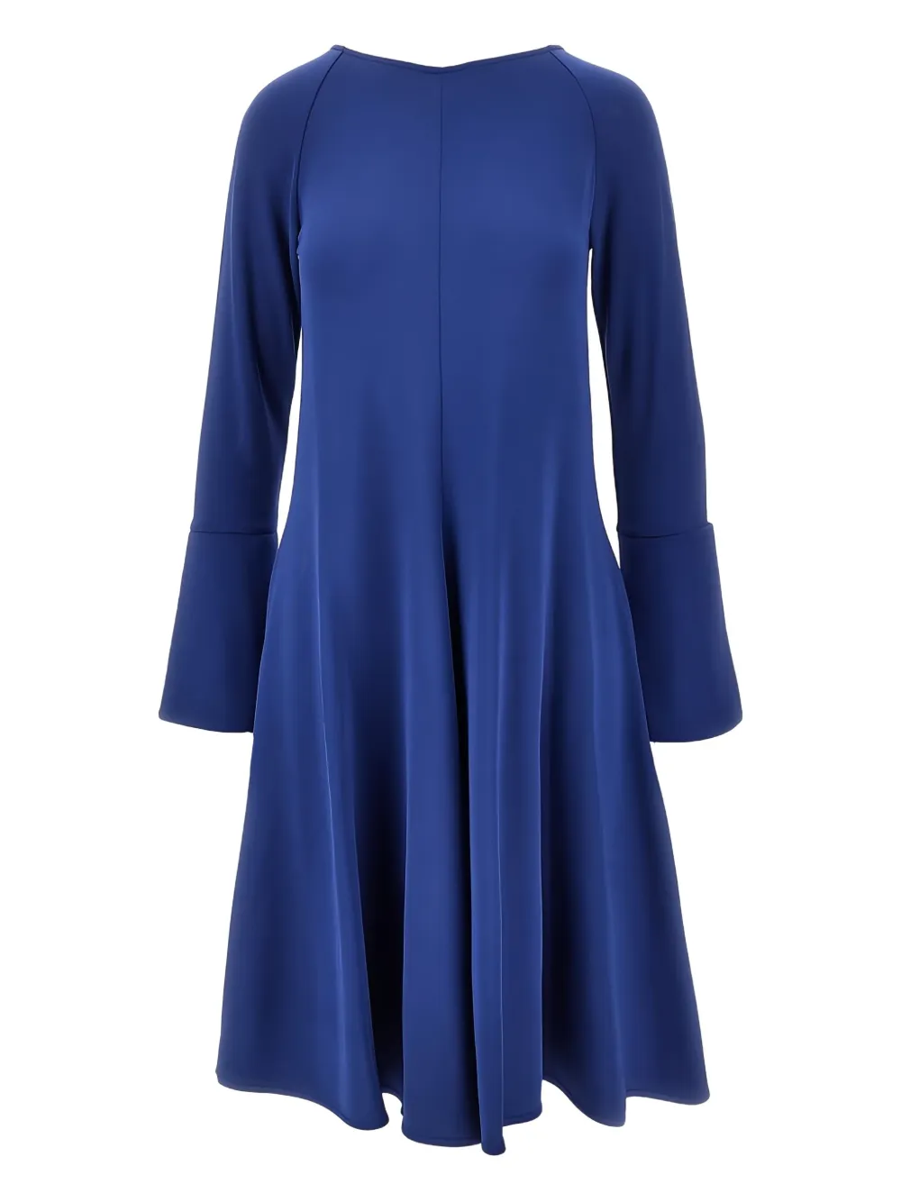 Emporio Armani long-sleeve dress - ブルー