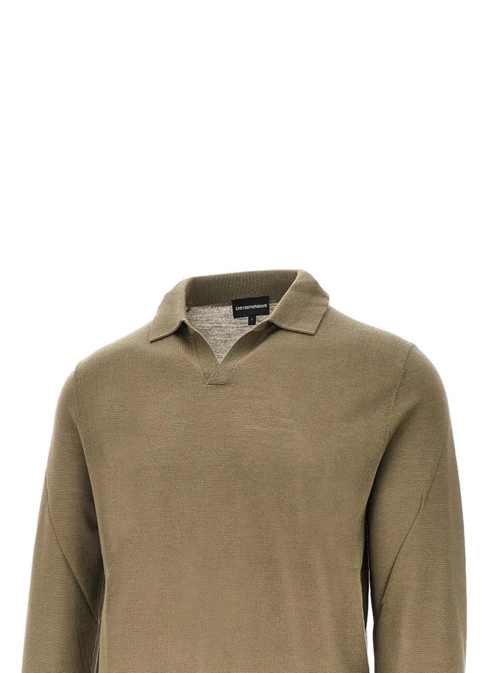 Emporio Armani Top met V-hals - Groen