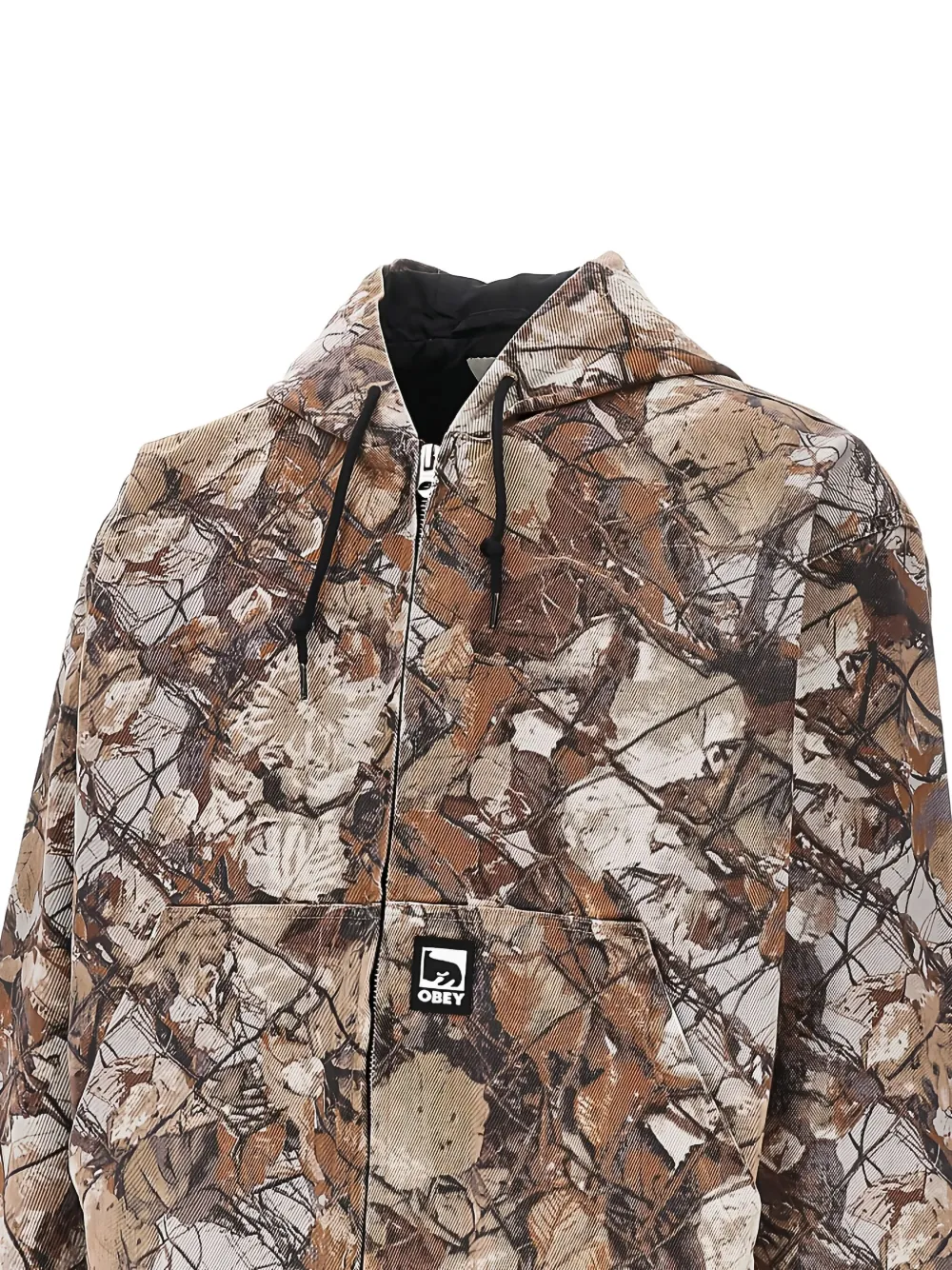 Obey camouflage-pattern hooded jacket | Bomber Jackets | Image 2