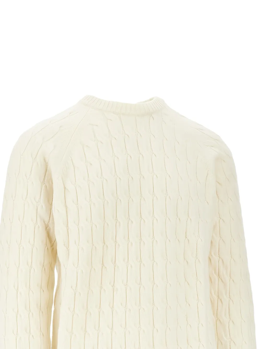 AMARÁNTO cable-knit sweater - Beige