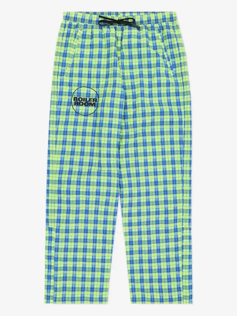 Pleasures Practice checked-pattern track pants