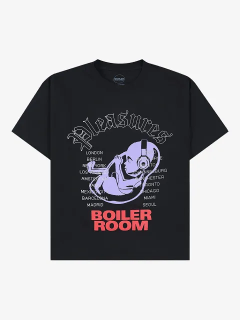 Pleasures playera Headphone con estampado gráfico