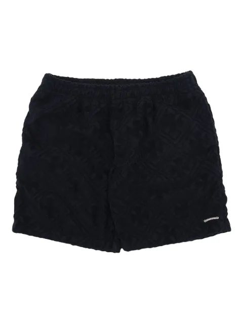 Chrome Hearts monogram-pattern terry shorts