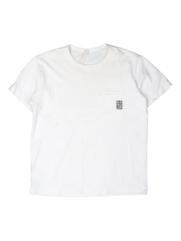 Chrome Hearts Eye Chart ポケット Tシャツ | ホワイト | FARFETCH JP