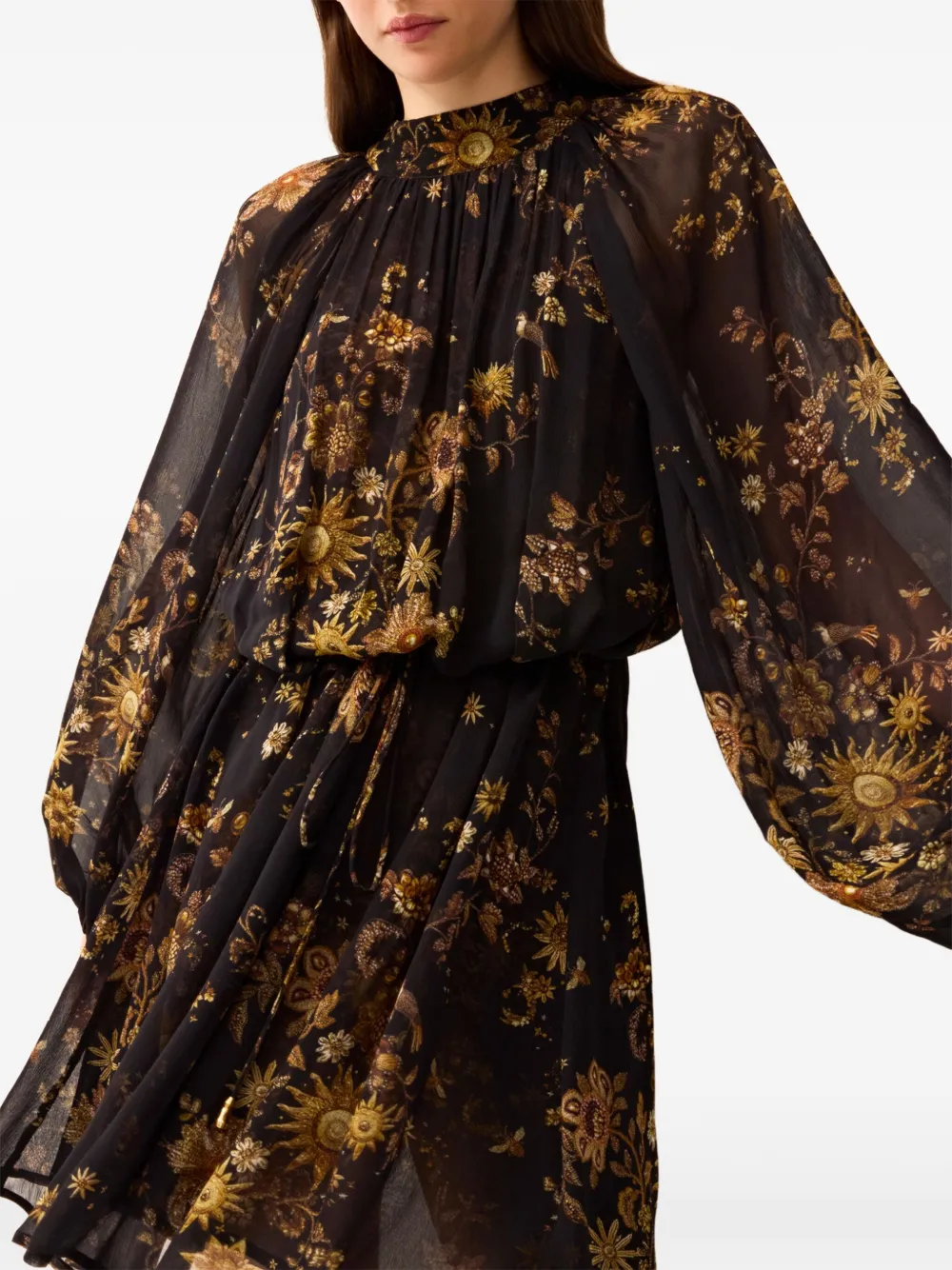 Marie Oliver Bobbi Mini Dress In Black