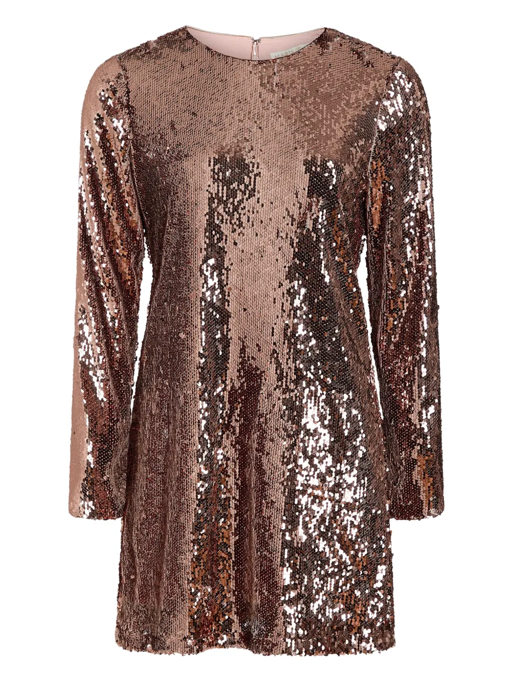 Marie Oliver Scarlet Sequin Mini Dress In Brown