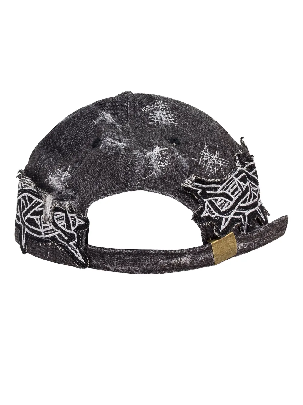 Who Decides War thorned baseball cap - Grijs