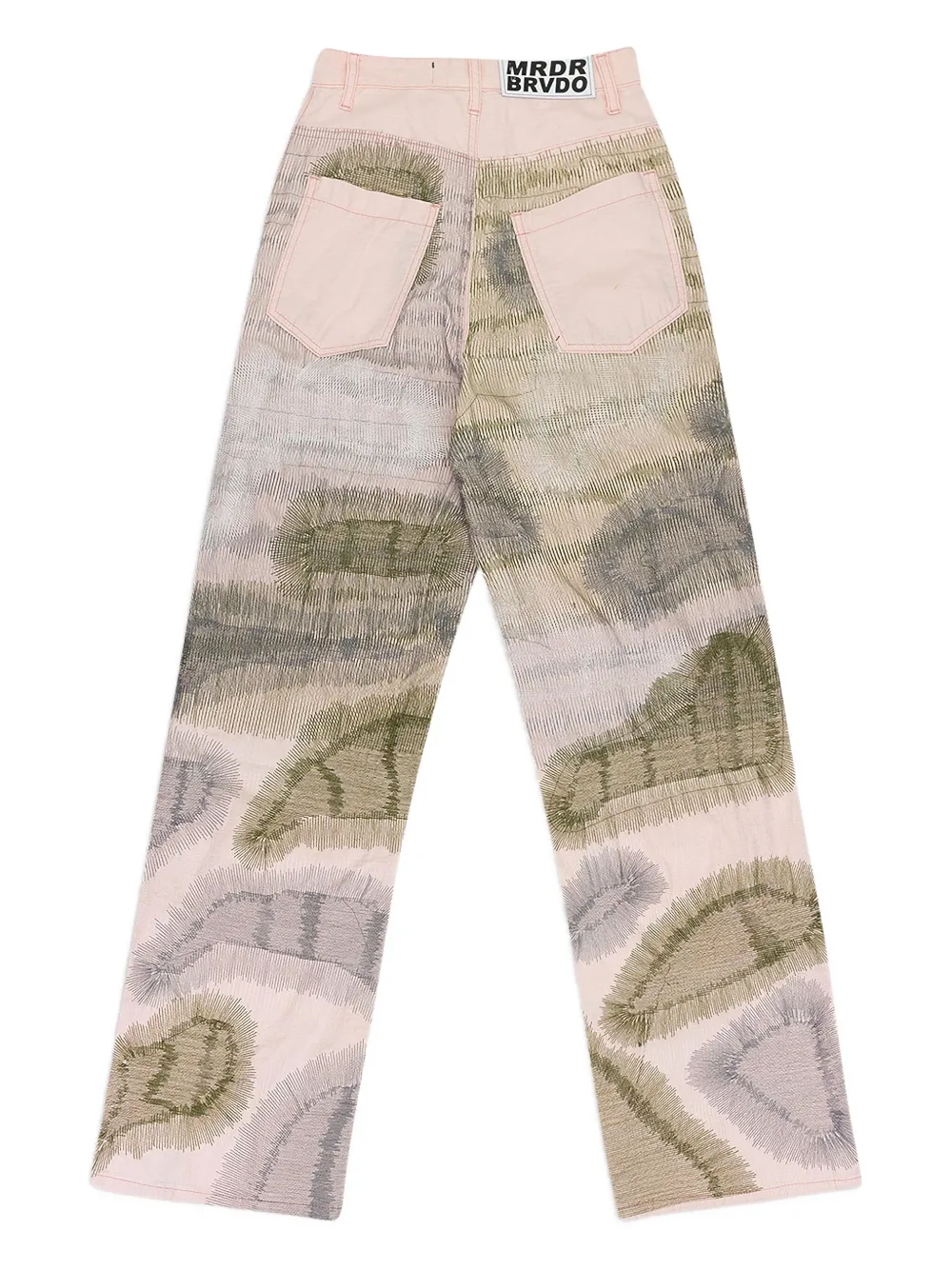 Who Decides War Darning cargo pants - Roze