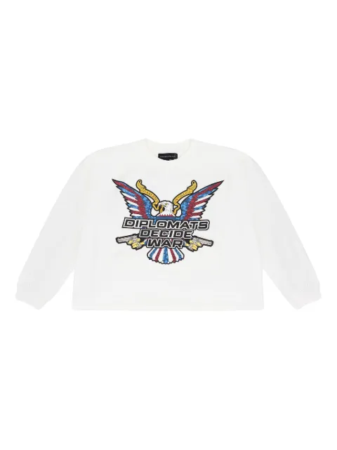 Who Decides War Diplomats decide graphic sweatshirt