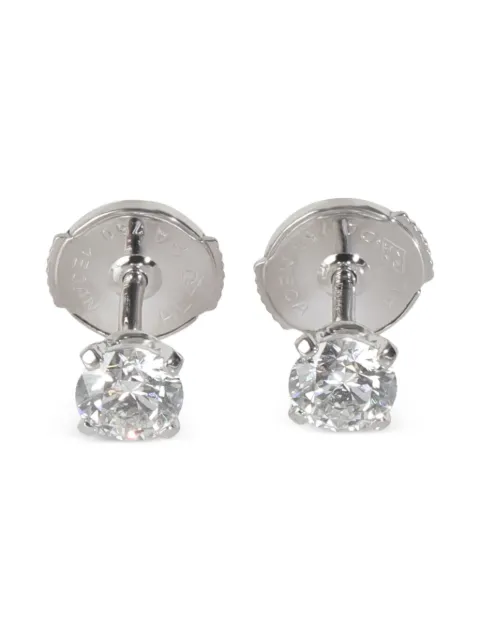 Cartier boucles d’oreilles en or blanc 18ct pavées de diamants