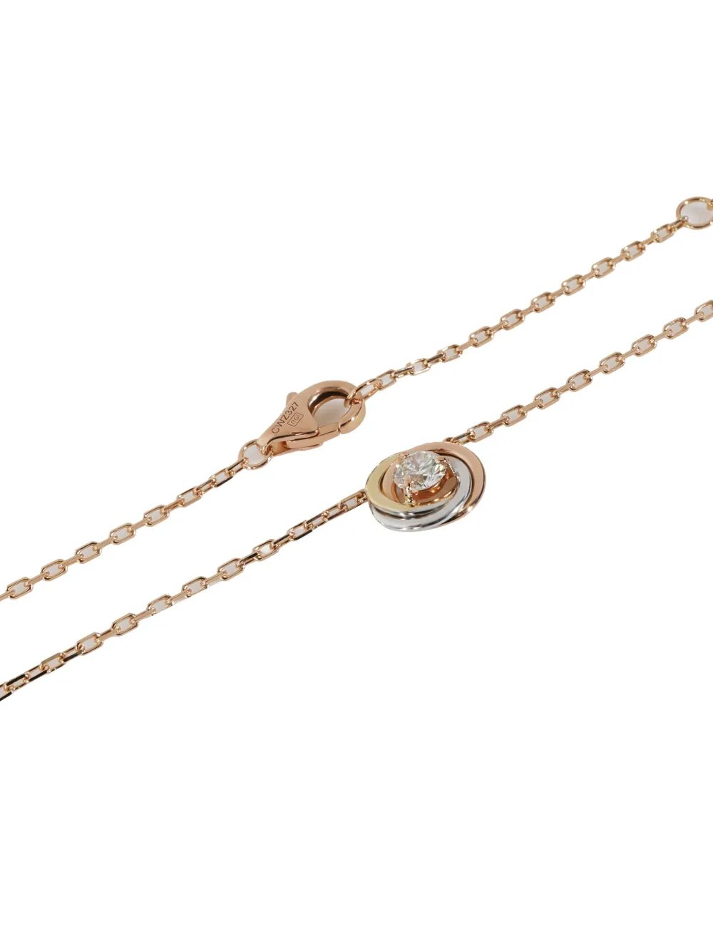 Pre-owned Cartier 18k Gold Diamond-pendant Necklaces