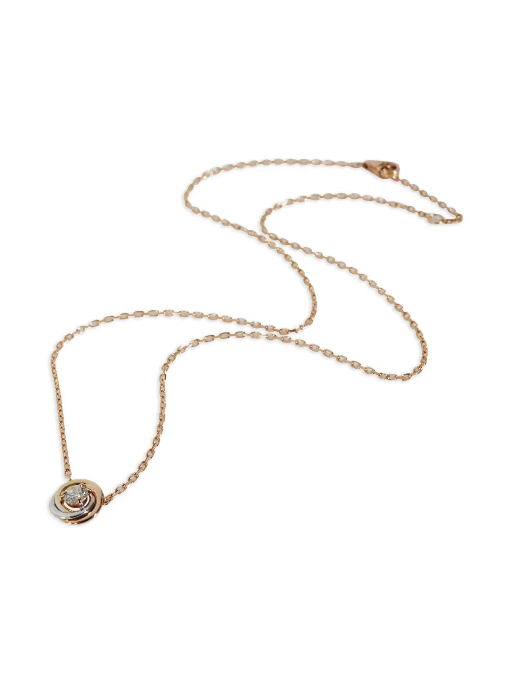 Carissima Gold Collana In Oro Bianco 9K (375) Con Diamante 1.12 K – Catenina 46 Cm – Gioiello Di Lusso