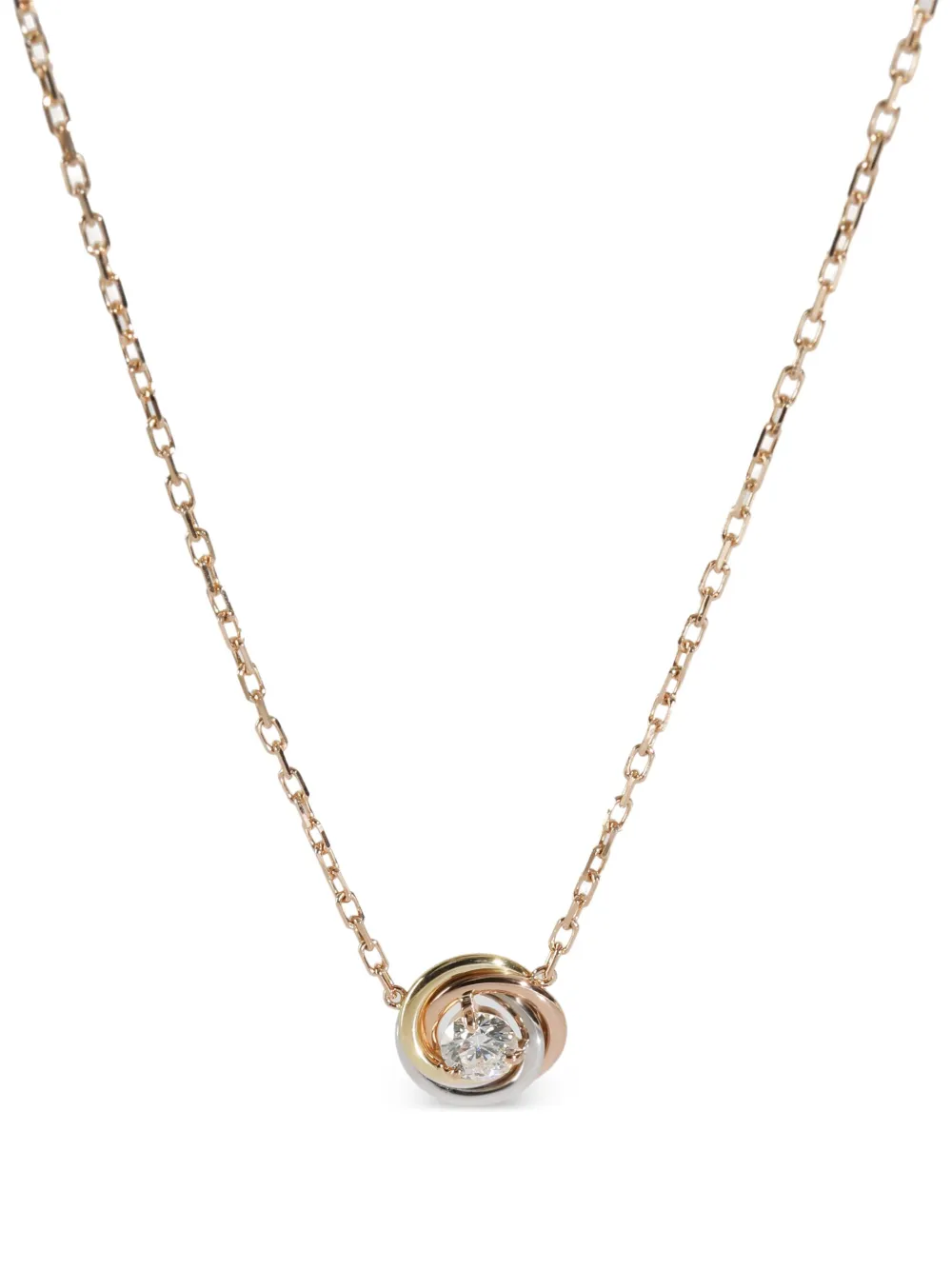 Cartier collier en or 18ct à pendentif à diamant | Homme | Image 2