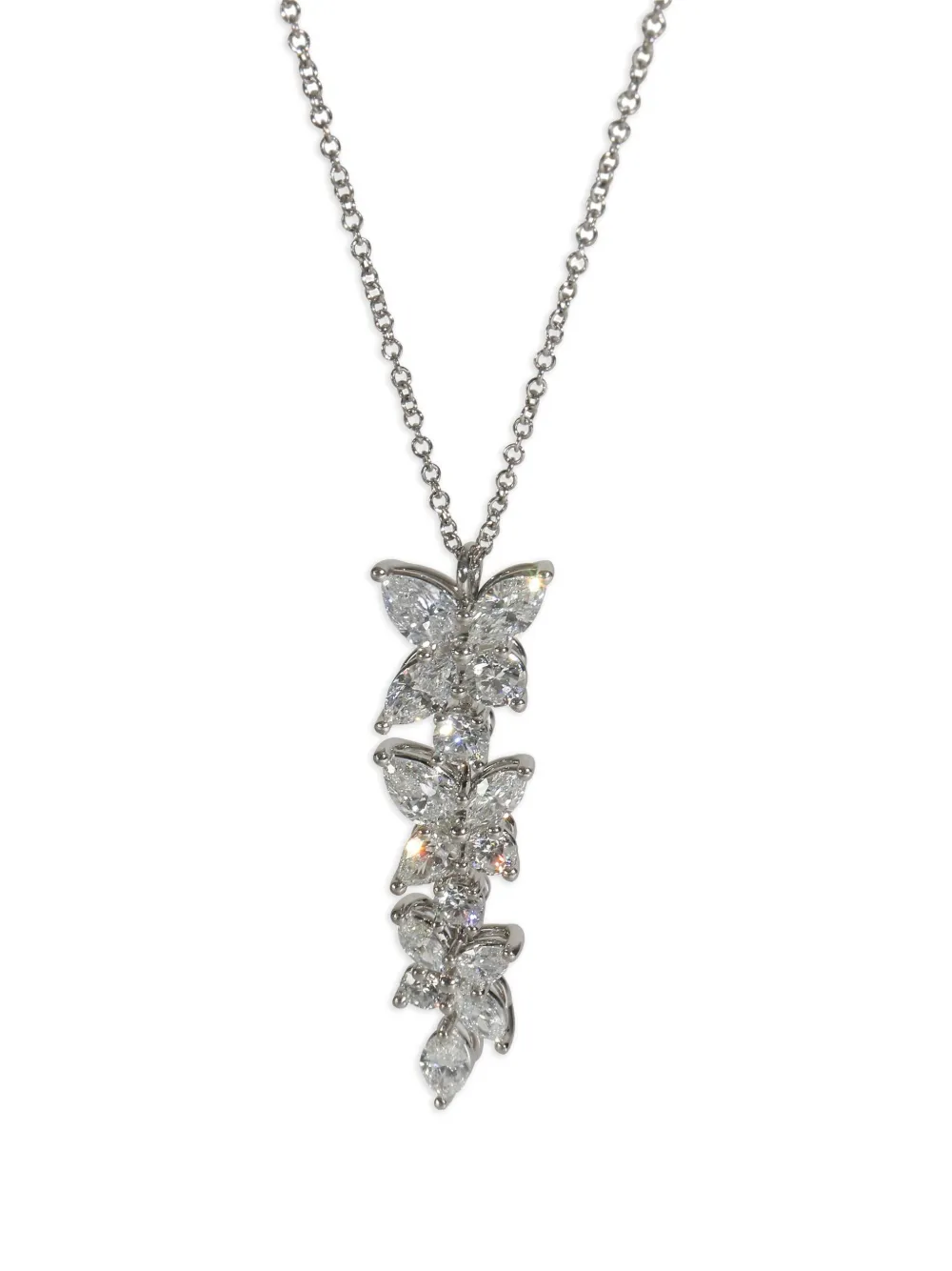 Platinum Victoria Diamon Necklaces